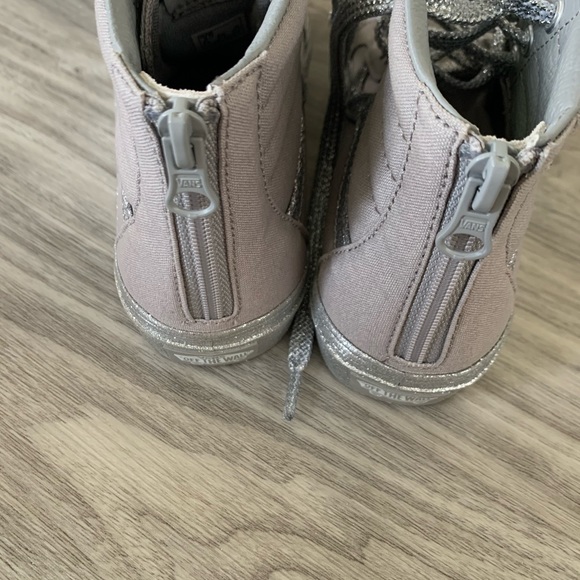 COPY - Vans kids sk8 Silver Glitter - size 3 - Picture 7 of 9